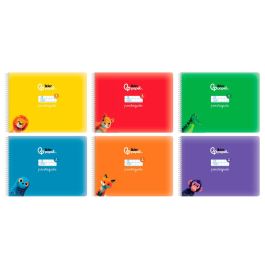 Libreta Liderpapel Pautaguia Tapa Cartoncillo 32H Din A5+ 75 gr Cuadriculado Pautado 8 mm Apaisada Con Margen 6 Colores Libreta Liderpapel Pautaguia Tapa Cartoncillo 32H Din A5+ 75 gr Cuadriculado Pautado 8 mm Apaisada Con Margen 6 Colores