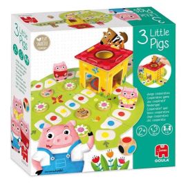 Goula Juego de Mesa Los 3 Cerditos de Madera, Escapa del Lobo - Para Niños 2-6 Años, hasta 4 Jugadores Precio: 15.96232. SKU: S2403443