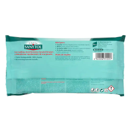 Sanytol Toallitas Desinfectantes Multiusos Aroma Eucalipto 30 uds Eliminan 99,9% Gérmenes