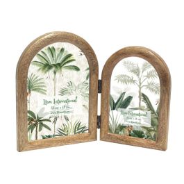 DKD Home Decor National 24b Marco de Fotos Tropical 10x15 cm Madera Mango y Cristal Natural Set de 2 (2.5x20x27 cm) Precio: 13.50000025. SKU: B1CQ8S29C8