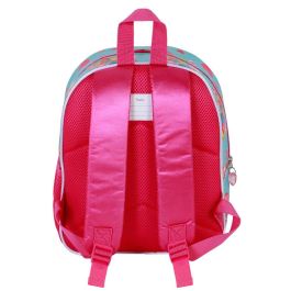 Sanrio Hello Kitty Mochila Preescolar 3D Elite Friendship con Relieve Frontal, Bolsillo Lateral, Acolchada, 7 Litros, Azul Sanrio Hello Kitty Mochila Preescolar 3D Elite Friendship con Relieve Frontal, Bolsillo Lateral, Acolchada, 7 Litros, Azul