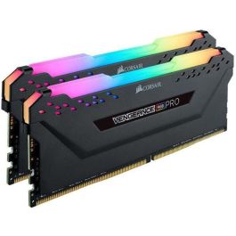 Memoria para PC CORSAIR DDR4 - VENGEANCE RGB PRO 16GB (2x8GB) - 3600MHz - CAS 18 - Kit de doble canal (CMW16GX4M2D3600C18)