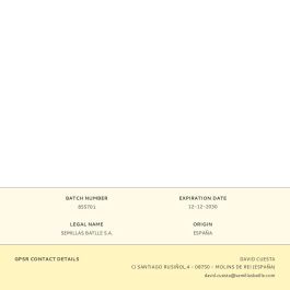 Agreen Sobre de semillas ecológicas de Sandía Crimson Sweet