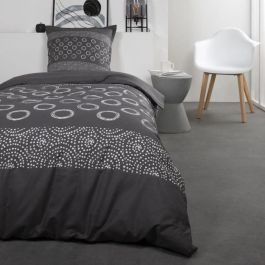 Today Juego de Cama 1 Persona 100% Algodón 57 Hilos - 140x200 cm Funda Nórdica + Almohada - Gael Grey Print Precio: 27.50000033. SKU: B1D7D5JF2R
