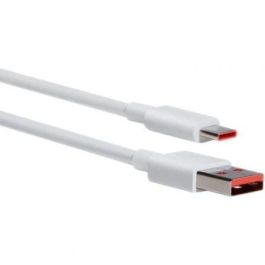 Xiaomi BHR6032GL Cable USB-A a USB-C 6A Carga Rápida y Datos 1m Blanco Compatible con Carga PD Xiaomi BHR6032GL Cable USB-A a USB-C 6A Carga Rápida y Datos 1m Blanco Compatible con Carga PD
