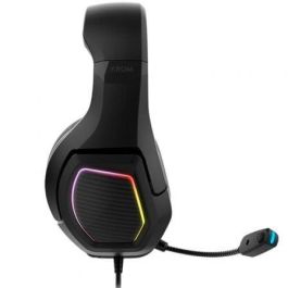 Auriculares de Diadema Bluetooth Krom NXKROMKOPA71BK Negro Auriculares de Diadema Bluetooth Krom NXKROMKOPA71BK Negro