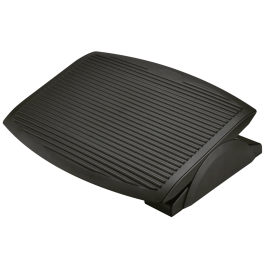 Q-connect Reposapiés Ajustable Ergonómico de Poliestireno, 450 x 115 x 340 mm