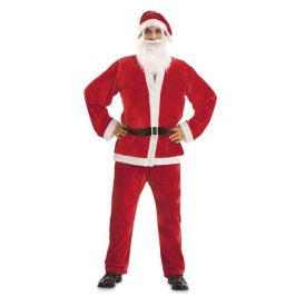 Disfraz papá noel sombrero, barba, chaqueta, cinturón y pantalón talla XXXL Precio: 27.12336. SKU: B19FN4QT6W