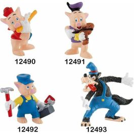 Bullyland Figura Cerdito con Martillo 7 cm Juguete +3 Años Bullyland Figura Cerdito con Martillo 7 cm Juguete +3 Años