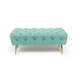 Descalzadora Scandi DKD Home Decor Verde Jade Dorado 46 x 42 x 103 cm