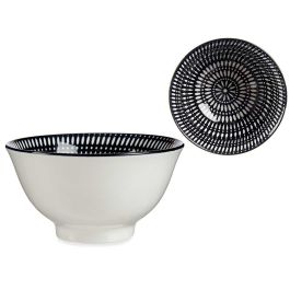 Bowl Kinvara 16 cm Negro Etnico - Porcelana, 500 ml, Apto Lavavajillas (24 Unidades) Precio: 63.89000013. SKU: B1A3WF92GR