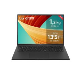 Laptop LG 17Z90R 17" i7-1360P 16 GB RAM 512 GB SSD Qwerty Español Laptop LG 17Z90R 17" i7-1360P 16 GB RAM 512 GB SSD Qwerty Español