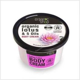 ORGANIC SHOP Crema Corporal Calmante Loto-5 Aceites Orgánicos 250ml - Piel Suave y Tersa, Sin Parabenos ni Siliconas Precio: 4.88999962. SKU: SLC-90325