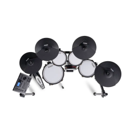 Alesis Crimson III Kit de Batería Electrónica con Pads de Malla, Módulo de 470 Sonidos y Bluetooth