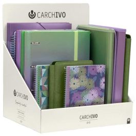 Expositor Carchivo Capsule Gama Verde/Malva Surtido De 18 Precio: 147.59000047. SKU: B177QCBS9S