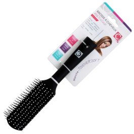 Cosmetic Club Cepillo Pelo Plano Rectangular Colores Surtidos Blanco Azul Fucsia
