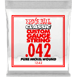 Ernie Ball Cuerda Eléctrica Classic Pure Nickel .042 Precio: 2.78999985. SKU: B1KLG7BRDP