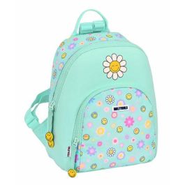 Mini mochila smiley world "summer fun" 25x30x13cm Precio: 26.9346. SKU: S4306482