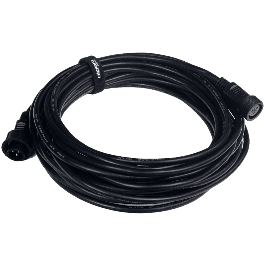 ALGAMLIGHT Dmx-Ip65-10M Cable DMX con Conectores XLR Macho Hembra y Protección IP65 de 10 Metros Color Negro