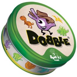 Zygomatic Dobble Dinosaurs Juego de Cartas de Observación y Velocidad, para 2-8 Jugadores, Edad 6+, Español/Alemán, 55 Cartas