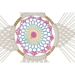 Atrapasueños Boho DKD Home Decor Blanco Multicolor 1 x 145 x 52 cm