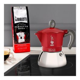 Cafetera Italiana Bialetti 0006944/NP Rojo Metal Aluminio 150 ml