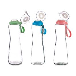 Vivalto Botella de Cristal 750 ml, Colores Vivos (Azul, Rosa, Verde), Dimensiones 8x26.8x8 cm (12 Unidades) Vivalto Botella de Cristal 750 ml, Colores Vivos (Azul, Rosa, Verde), Dimensiones 8x26.8x8 cm (12 Unidades)
