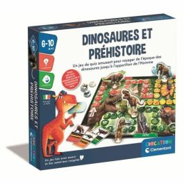 Clementoni - Quiz sobre dinosaurios y prehistoria - 3 modos de juego diferentes - A partir de 6 años