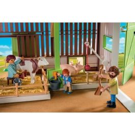 Playmobil PL71304 Granja con Paneles Solares - Set de Construcción Temática 'La Vida en la Granja'