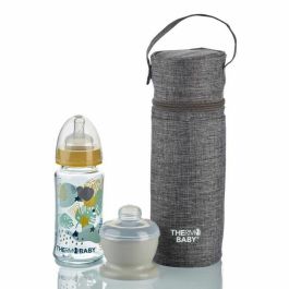 Thermobaby THE3023190012124 Porta biberones aislado gris jaspeado