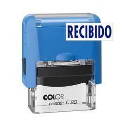 Colop Printer C20 Sello " Recibido " Almohadilla E-20 14x38 mm Azul Precio: 5.50000055. SKU: B1A5JZQKHB