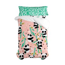 Juego de funda nórdica HappyFriday Moshi Moshi Panda Garden Rosa Cama de 105 2 Piezas Precio: 56.50000015. SKU: B16LGW7ETH