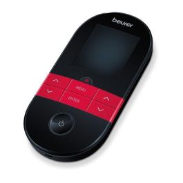 Beurer EM-59 Electroestimulador Digital TENS/EMS con Función Calor para Dolor y Relajación