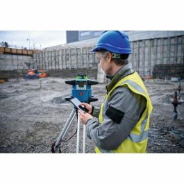 Bosch Professional 0601061V01 Láser rotatorio GRL 650 CHVG con baterías, celda receptora, soporte de montaje, en L-Boxx