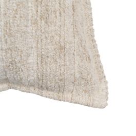 Cojín Natural Algodón-Poliéster 45 X 45 cm