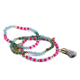 Inca Pulsera triple de bolitas de colores con abalorios para niños Precio: 5.566. SKU: B1EMQPY3YQ