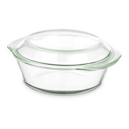 Cacerola Borosilicato 2000Ml Vivalto 26X10CM (8 Unidades) Cacerola Borosilicato 2000Ml Vivalto 26X10CM (8 Unidades)