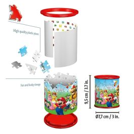 Ravensburger 11255 Portalápices 3D Puzzle Super Mario para Montar | Edad +8 años