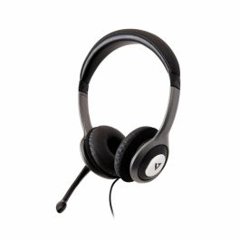 Auriculares con Micrófono V7 HU521 Negro Plateado Precio: 17.89000004. SKU: S55019578