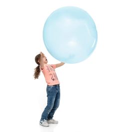 Innovagoods Burbuja hinchable gigante Bagge V0103678, Ø120cm inflado, azul translúcido