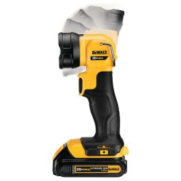 DEWALT DCL040 Lámpara LED Luz de Trabajo Independiente 500 lm Negro Amarillo 18V