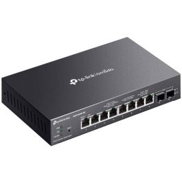 TP-Link SG2210XMP-M2 Switch Gestionado L2/L2+ 8 Puertos 2.5G Ethernet PoE Montaje en Pared/Escritorio Negro
