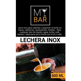 Lechera Inox 600 ml My Bar (12 Unidades) Lechera Inox 600 ml My Bar (12 Unidades)