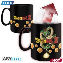 Abystyle Taza Térmica Mágica Dragon Ball Z Goku Shenron 460 ml - Efecto Calor DBZ
