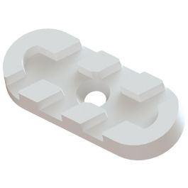 HERRAJES ALK Deslizante Zoleta 33X14 mm Blanco, Negro y Marrón Set de 100 Unidades Precio: 2.50000036. SKU: B19GQAXK5Q