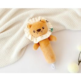 KioKids Sonajero Peluche León 18 cm Naranja, Suave Poliester para Bebés +0 Meses, Estimula Desarrollo Sensorial, Auditivo y Coordinación Ojo-Mano Precio: 6.7899997. SKU: B1283LV2KV