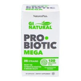 Natures Plus Gi Natural Probiotic Mega 30 Cápsulas - 35 Cepas Bacterianas para la Salud Digestiva Precio: 49.5. SKU: B19PEV6ZJW