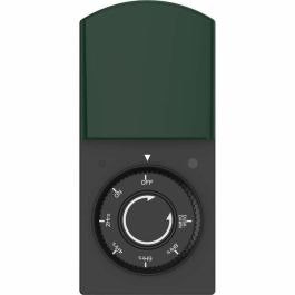 GAO GAO4004282473060 Programador de exterior con detector crepuscular IP44 1000W Blanco