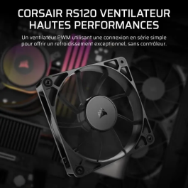 Corsair RS120 Ventilador PWM de 120 mm para PC Negro 4-Pin