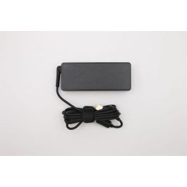 Lenovo 90W AC adapter for Lenovo ThinkPad laptops, input 100-240Vac, 89% efficiency, round tip connector. Lenovo 90W AC adapter for Lenovo ThinkPad laptops, input 100-240Vac, 89% efficiency, round tip connector.